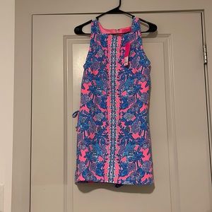 Lilly Pulitzer brand new Donna romper in the print “palm paradise engineer”
